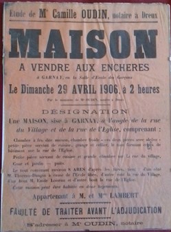 Vente de maison