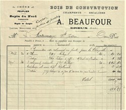Maçonnerie A. Beaufour