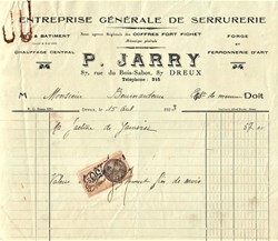 Entreprise Générale de Serrurerie P. Jarry