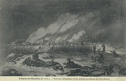 Nuit du 2 décembre 1870 à Loigny-la-Bataille (d'après le tableau de Paul Richer)