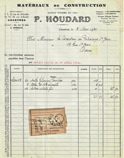 Matériaux de construction P. Houdard