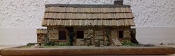 Maquette de chaumière