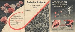 Carte de visite Dutertre & Macé