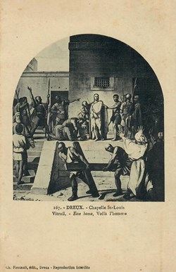 Vitrail "Ecce Homo" de la Chapelle Royale
