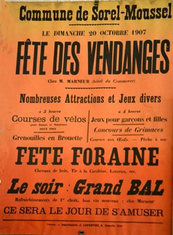 Fête des Vendanges de Sorel-Moussel