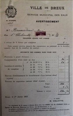 Service Municipal des Eaux de Dreux