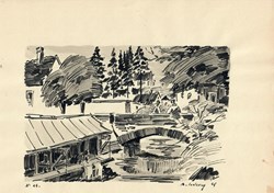 Pont et lavoir sur la Blaise