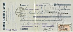 Mandat de la Quincaillerie A. Govin