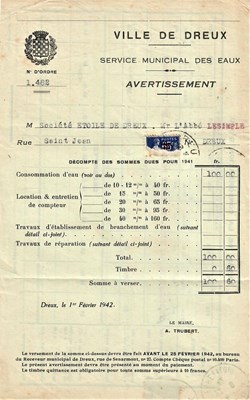 Service Municipal des Eaux de Dreux