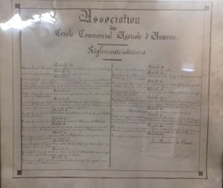 Règlements intérieurs de l'Association dite Cercle Commercial Agricole d'Auneau