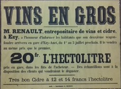 Vente de vins
