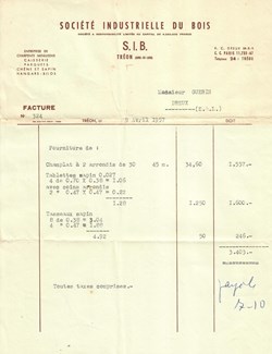 Société Industrielle du Bois
