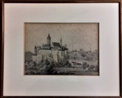 Vue du château de Dreux