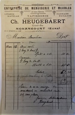 Entreprise de Menuiserie et Meubles Ch. Eugeubaert