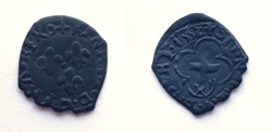 HENRI II Double tournois 1552 Villefranche-de-Rouergue