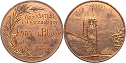 1905 Concours de gymnastique Lyon Montplaisir