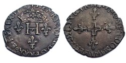 HENRI III Sol Parisis 1578 Dijon