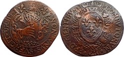 Jeton François II 1559 Chambre des comptes
