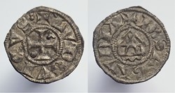 VAUD (Baronie) Louis I ou II - denier au temple