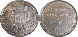 1872 Exposition universelle de Lyon, par L. WEBER