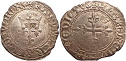 Dauphin CHARLES, au nom de CHARLES VI, Florette 9ème émission (5 août 1420), Lyon