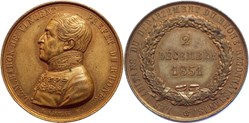 1851 Médaille Baron de Vincent, préfet du Rhône