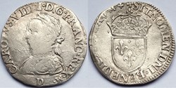 CHARLES IX Teston 4ème type 1565 Lyon