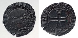 CHARLES VII Denier tournois (9 octobre 1429) Lyon