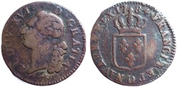 LOUIS XVI Sol 1784 Lyon