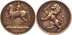 1825 Médaille Place Louis le Grand à Lyon