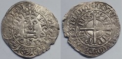 PHILIPPE VI Gros à la couronne 2ème émission (31 octobre 1338)