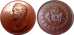 1824 Comte de Tournon, Préfet de Lyon, 51 mm