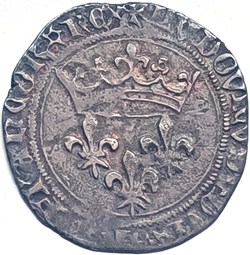 LOUIS XI Gros de roi (31 décembre 1461), Lyon