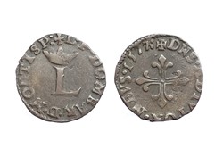 DOMBES - Louis II Liard 1577 Trévoux