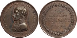 1799 BONAPARTE - Pose de la première pierre de la Grande place de Lyon