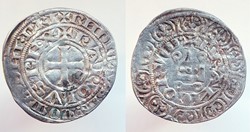 CHARLES IV Maille blanche 3ème émission (24 juillet 1326)