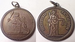 1801 Jeton des avoués de Lyon