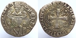 LAUSANNE (évêché) - Guillaume IV de Challant (1406-1431) - demi gros