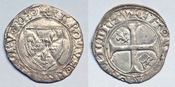 CHARLES VI demi guénar 2ème émission, Troyes (11 septembre 1389)