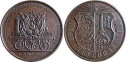1858 Inauguration du chemin de fer de Lyon à Genève