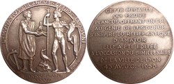 1958 Bimillénaire de Lyon, argent