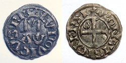 LOUIS VI (1108-1137) denier de Pontoise 6ème type