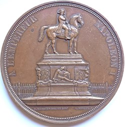 1852 Inauguration de la statue à la mémoire de Napoléon Ier place Carnot à Lyon