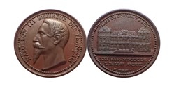 1856 Palais du commerce à Lyon, petit module