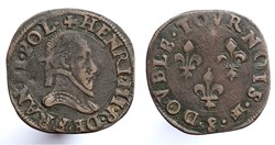 HENRI III Double tournois Troyes (non daté)