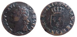 LOUIS XVI Demi sol 1782 Aix