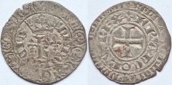 CHARLES V Blanc au K (20 avril 1365)