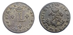 LOUIS XV Double sol 1739 Lyon