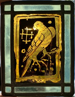 Vitrail essai 1910 - Oiseau 2