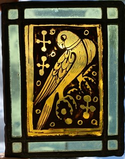 Vitrail essai 1910 - Oiseau 4